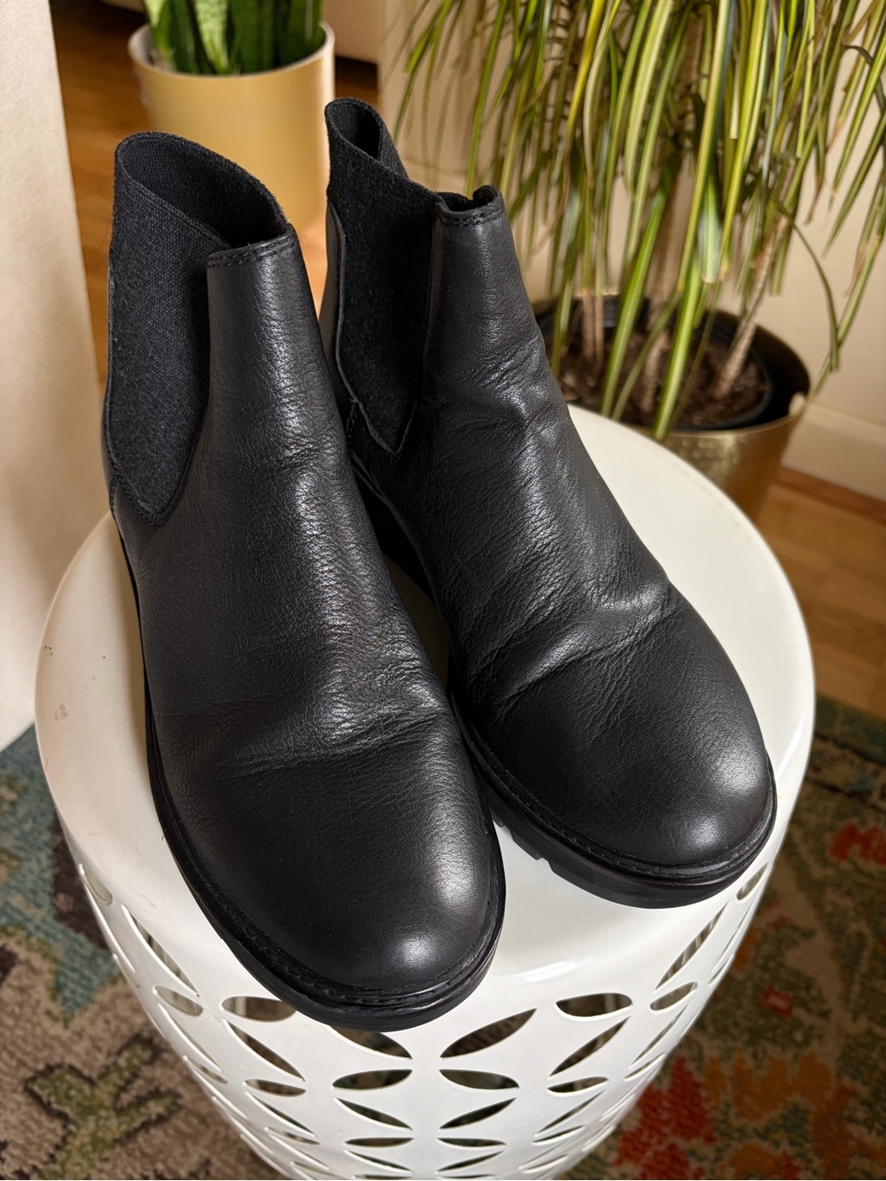 Eileen Fisher Chelsea Booties in Black